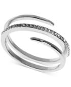 Judith Jack Sterling Silver Crystal Wrap Ring