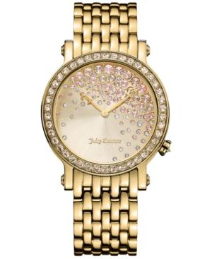 Juicy Couture Women's La Luxe Gold-tone Bracelet Watch 36mm 1901280