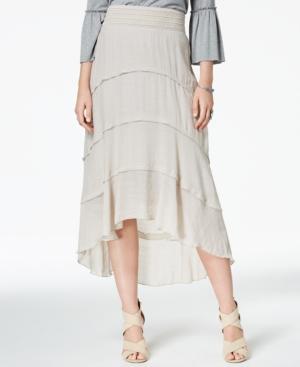 Bcx Juniors' Tiered High-low Skirt