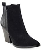 Guess Millie Block-heel Booties Women's Shoes