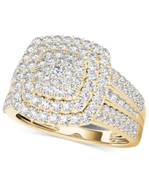 Diamond Cluster Ring (1 Ct. T.w.) In 14k Gold