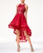 Speechless Juniors' High-low Fit & Flare Dress