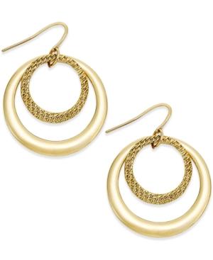 Charter Club Gypsy Double Hoop Earrings