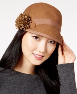 Nine West Flower Felt Cap