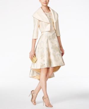 B Michael Capelet Shawl Collar Jacket