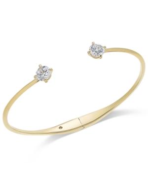 Eliot Danori Crystal Hinged Bangle Bracelet, Only At Macy's