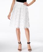Calvin Klein Floral-pattern A-line Skirt