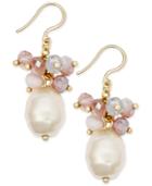 Charter Club Imitation Pearl Shaky Bead Drop Earrings, Only At Macy's