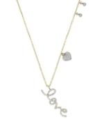 Yellora Diamond Necklace, Yellora Diamond Love Drop Necklace (1/4 Ct. T.w.)