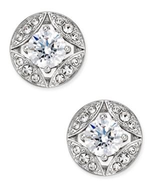 Danori Silver-tone Multi-crystal Stud Earrings, Only At Macy's