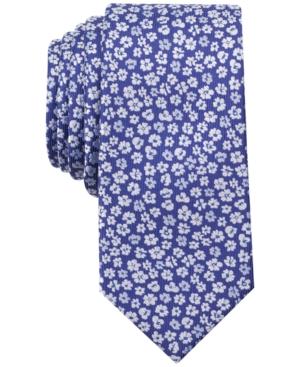 Bar Iii Men's Elizabeth Floral Slim Tie, Created For Macy's