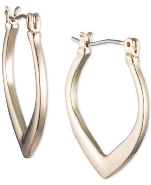 Ivanka Trump Gold-tone Tapered Hoop Earrings