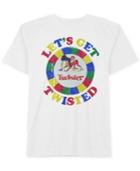 Hybrid Men's Twister Graphic-print Cotton T-shirt