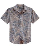 Retrofit Men's Palm Print Short-sleeve Shirt