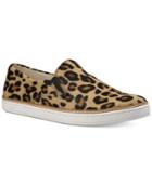 Ugg Women's Keile Calf-hair Leopard-print Slip-on Sneakers