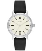 Kate Spade New York Women's Crosby Black Silicone Strap Watch 34mm 1yru0868