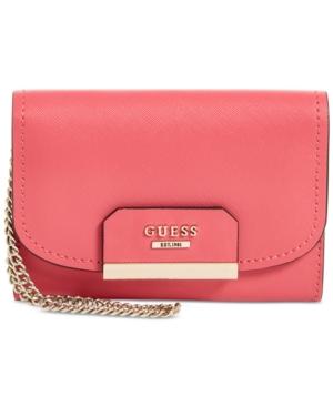 Guess Ryann Chain Strap Double Date Wallet