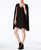 Bar Iii V-neck Cape Dress, Only At Macy's