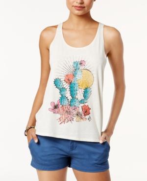 Volcom Juniors' Ship Storm Twist-back Tank Top