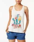 Volcom Juniors' Ship Storm Twist-back Tank Top