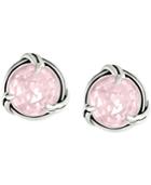 Peter Thomas Roth Rose Quartz Stud Earrings (4-1/2 Ct. T.w.) In Sterling Silver