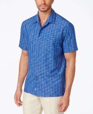 Tommy Bahama Men's Seismic Stripe Pocket Shirt