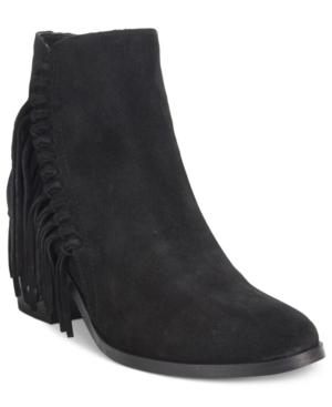 Kenneth Cole Reaction Rotini Fringe Ankle Booties Women's Shoes