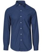 Polo Ralph Lauren Men's Slim-fit Poplin Dot Print Shirt