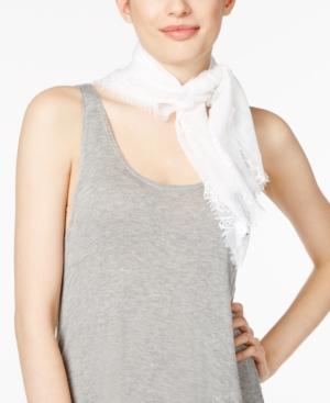 Inc International Concepts Eyelet Square Scarf, Only At Macy's