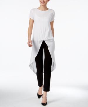 One A Knotted High-low Top