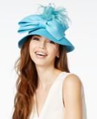 August Hats Full Of Feathers Dress Cloche