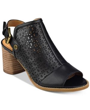 Tommy Hilfiger True Perforated Peep-toe Shooties Women's Shoes