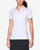 Under Armour Zinger Striped Golf Polo