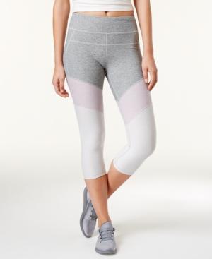 Calvin Klein Performance High-rise Colorblocked Cropped Leggings