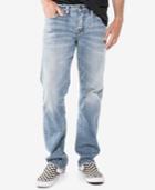 Silver Jeans Co. Men's Eddie Relaxed Athletic Fit Tapered Stretch Jeans