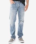 Silver Jeans Co. Men's Eddie Relaxed Athletic Fit Tapered Stretch Jeans