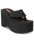 Rocket Dog Big Top Platform Wedge Thong Sandals Women's Shoes