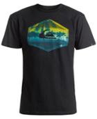 Quiksilver Men's Retox Graphic-print Logo Cotton T-shirt
