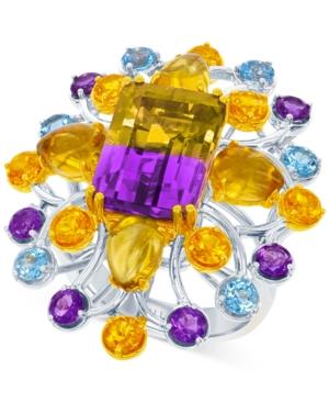 Lali Jewels Multi-stone Ring (16-1/2 Ct. T.w.) In 18k White Gold