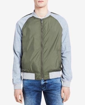 Calvin Klein Jeans Men's Colorblocked Utility Jacket
