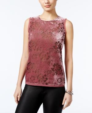 Guess Nadiyah Velvet Burnout Top