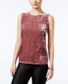 Guess Nadiyah Velvet Burnout Top