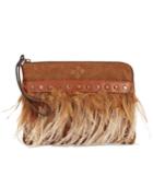 Patricia Nash Boho Suede Cassini Wristlet
