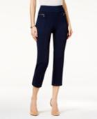 Style & Co Petite Pull-on Cropped Pants, Only At Macy's
