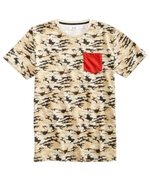 Univibe Men's Camo Pocket T-shirt