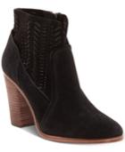 Vince Camuto Fenyia Woven Ankle Booties Women's Shoes