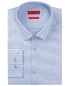 Boss Hugo Boss Slim-fit Light Blue Check Dress Shirt