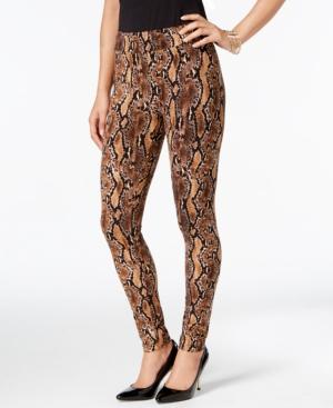 Thalia Sodi Snake-print Leggings, Only At Macy's