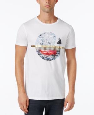 Hguo Boss Orange Men's Taye Graphic-print T-shirt