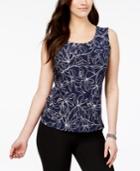 Jm Collection Printed Tank Top, Created For Macy's